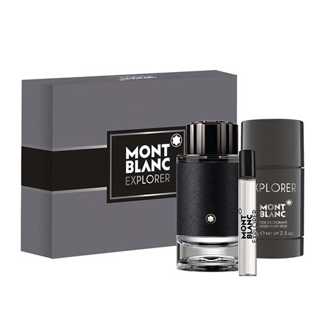 mont blanc explorer gift set.